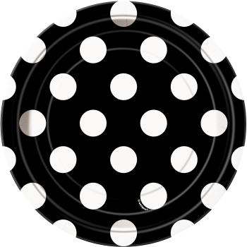 Image de BLACK DOTS 7" PLATES