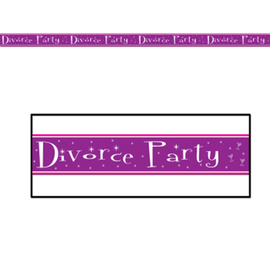 Picture of DIVORCE PARTY TAPE - 20' X 3"
