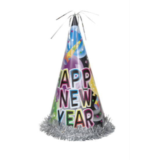 Image sur DECOR - BALLOON JUMBO CONE HATS - NEW YEAR