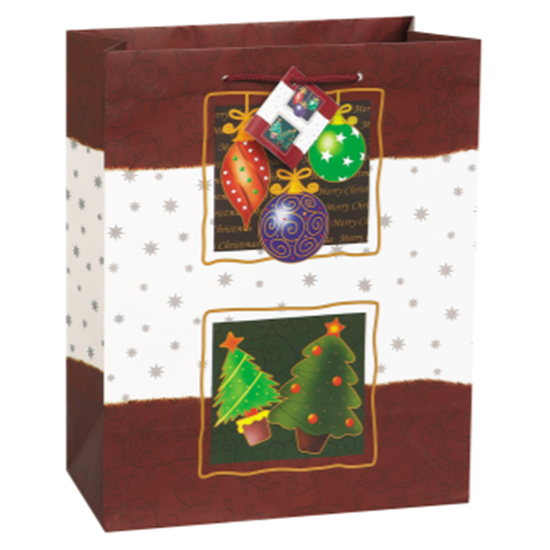 Picture of DECOR -  GIFT BAG - CHRISTMAS TREASURES LARGE GIFT BAG