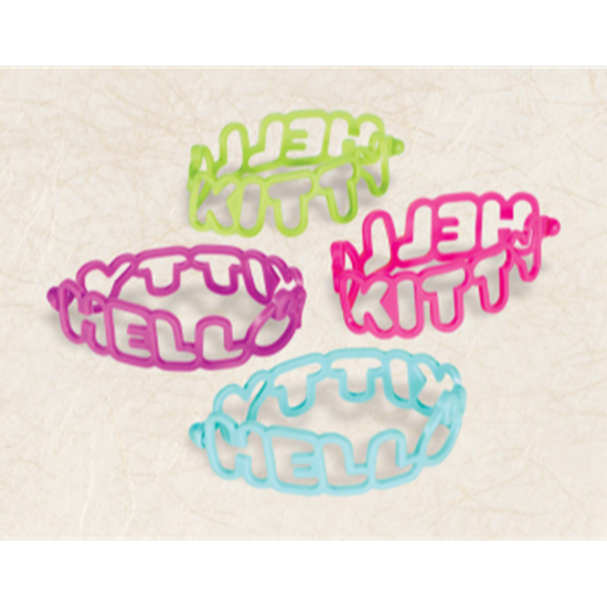 PartyMart. HELLO KITTY RAINBOW RUBBER BAND