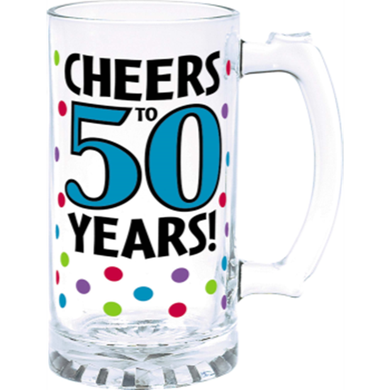Picture of 50th - BIRTHDAY TANKARD