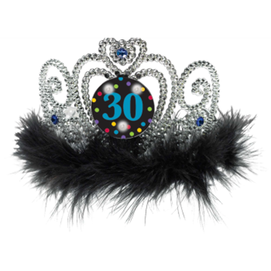 Image sur 30th BIRTHDAY FLASHING TIARA