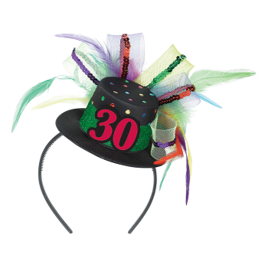 Picture of 30th BIRTHDAY FASCINATOR