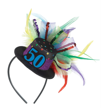 Image de 50th - BIRTHDAY FASCINATOR