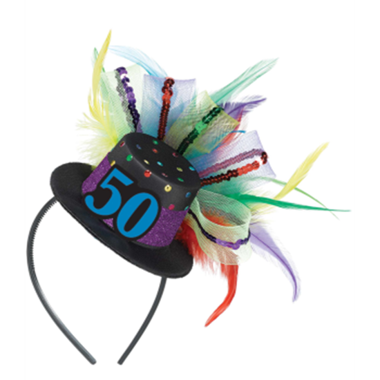 Picture of 50th - BIRTHDAY FASCINATOR