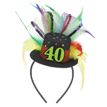 Image de 40th BIRTHDAY FASCINATOR