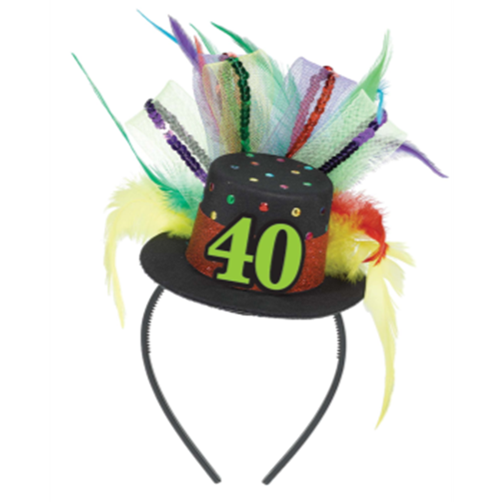 Picture of 40th BIRTHDAY FASCINATOR