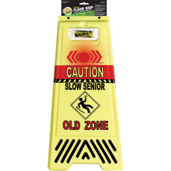 Picture of CAUTION FLOOR SIGN - SLOW SENIOR