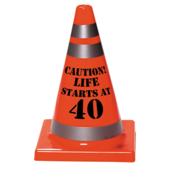 Picture of 40th CAUTION CONE