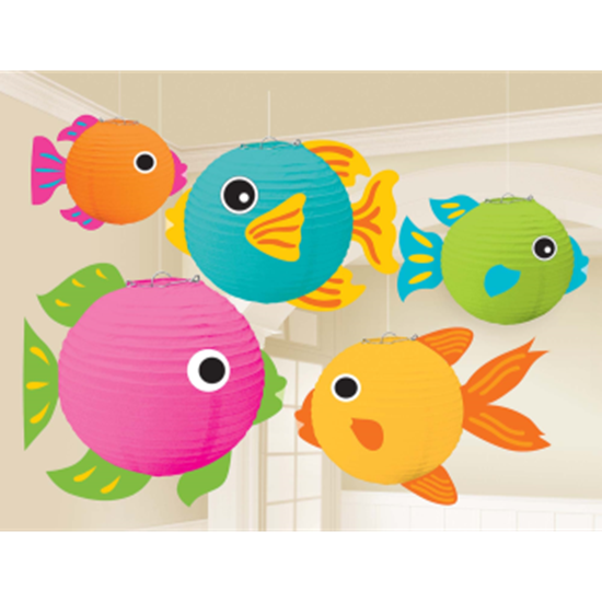 Image sur FISH LANTERNS 5/PK