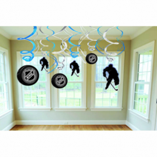 Picture of NHL ICE TIME SWIRL DECORATION