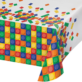 Picture of BLOCK PARTY "INSPIRED BY LEGO" - PLASTIC TABLE COVER