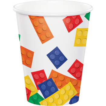 Picture of BLOCK PARTY "INSPIRED BY LEGO" - 9oz CUPS