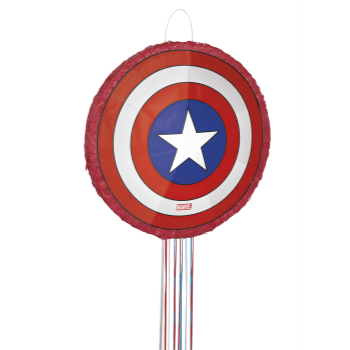 Image de CAPTAIN AMERICA SHIELD 3D SHAPED PINATA