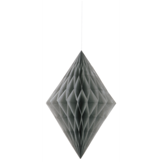 Picture of SILVER DIAMOND TISSUE HANGING DECORATION