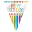 Image de DECOR - RAINBOW BIRTHDAY - FLAG BANNER 12'