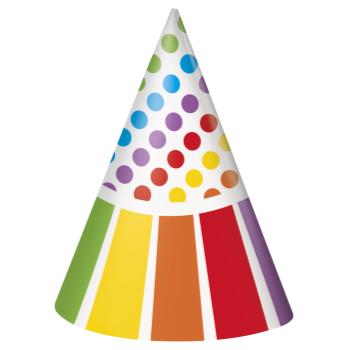 Image de WEARABLES - RAINBOW BIRTHDAY HATS