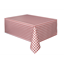 Image de RED GINGHAM TABLE COVER
