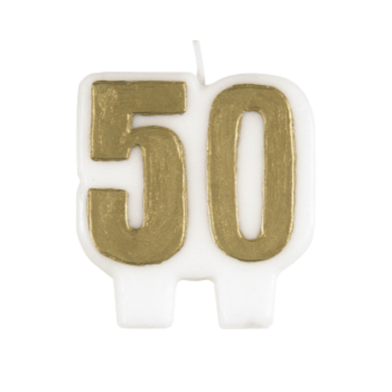 Picture of 50th - GOLD 50 CANDLE