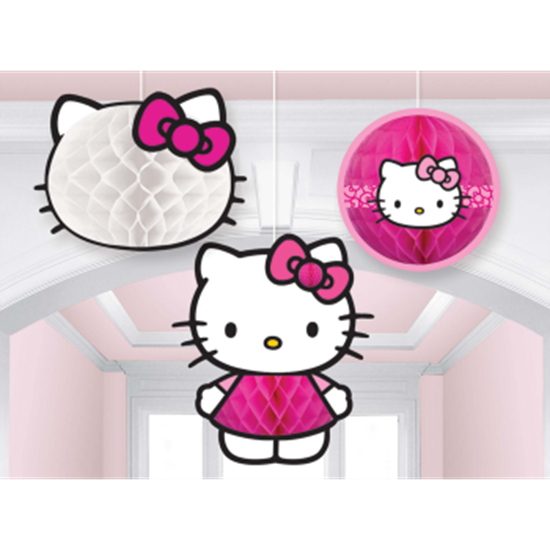 Picture of HELLO KITTY - TISSUE HANGING DECO