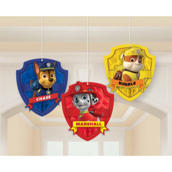 Picture of PAW PATROL - HONEYCOMB HANGING DECO