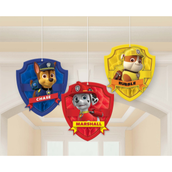 Image de PAW PATROL - HONEYCOMB HANGING DECO