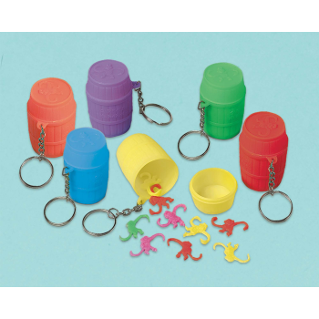 Picture of FAVOURS - MONKEY IN A BARREL KEYCHAINS
