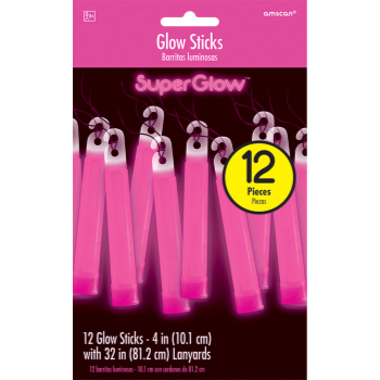 Image de GLOW - 4" PINK GLOW STICKS