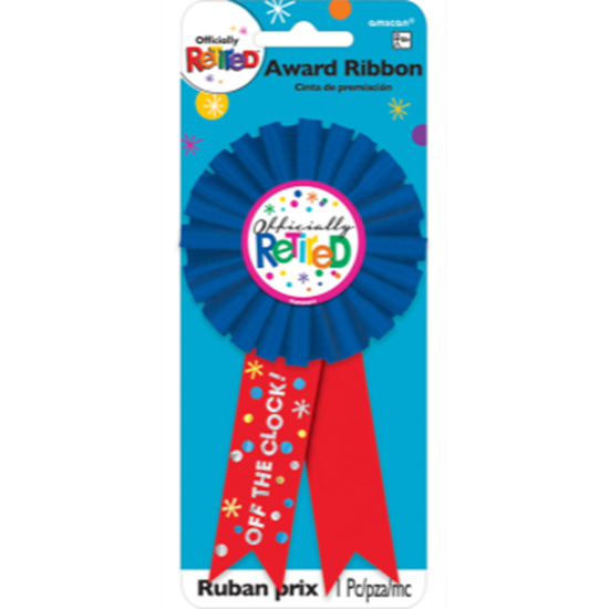 Image sur WEARABLES - OFFICIALLY RETIRED AWARD RIBBON
