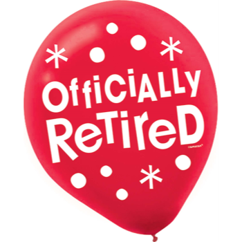 Image de 12" BALLOONS - OFFICIALLY RETIRED