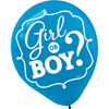 Picture of GENDER REVEAL - GIRL OR BOY? 12" LATEX BALLOONS