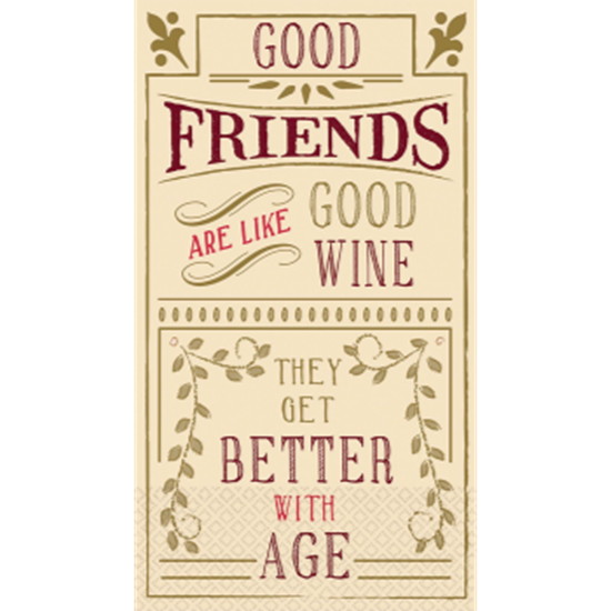 Image sur BETTER WITH AGE GT - GOOD FRIENDS/WINE
