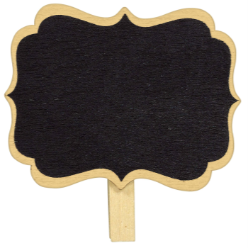 Picture of CHALKBOARD LABELS CLIP-ONS  8CT