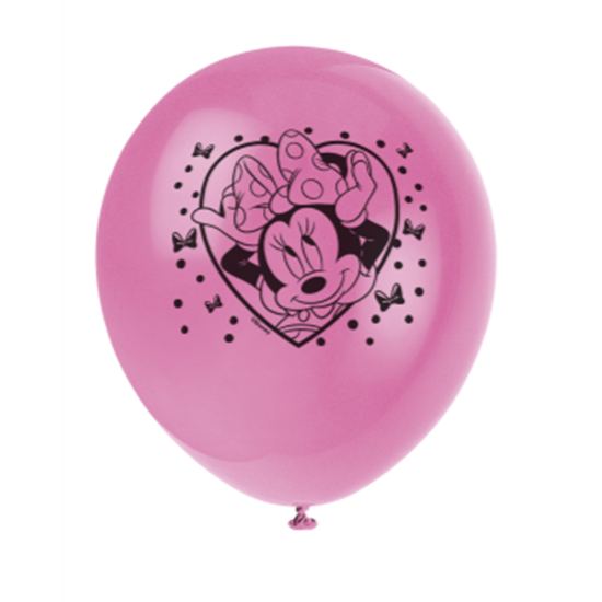 Picture of MINNIE BOWTIQUE - 12" LATEX  BALLOONS