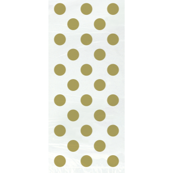 Image de GOLD DOTS CELLO BAGS 20CT