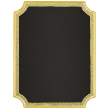 Image de CHALKBOARD EASEL SIGN - GOLD GLITTER