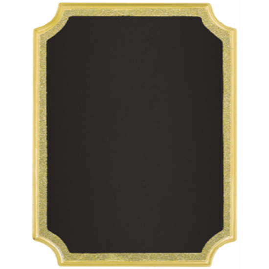 Picture of CHALKBOARD EASEL SIGN - GOLD GLITTER