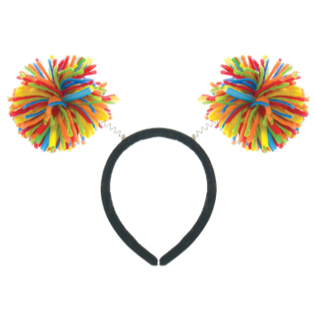 Picture of RAINBOW POM POM HEADBOPPER