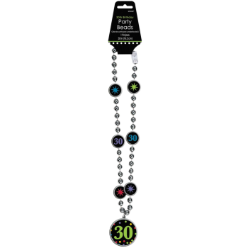 Image de 30th BIRTHDAY BEADED NECKLACE