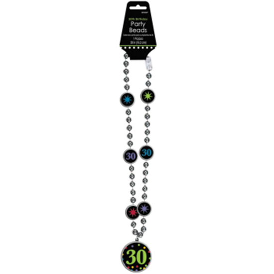 Image sur 30th BIRTHDAY BEADED NECKLACE