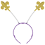 Picture of GOLD GLITTER FLEUR DE LYS HEAD BOPPER
