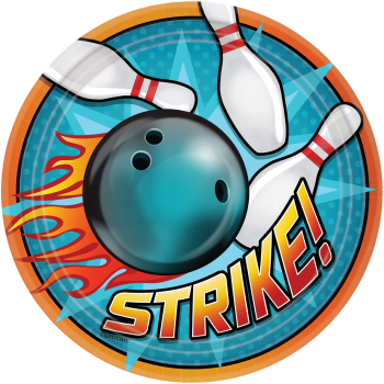 Image de BOWLING 9" ROUND PLATES