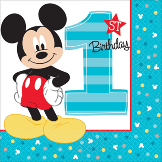 Image sur MICKEY'S FUN TO BE ONE - LUNCHEON NAPKINS