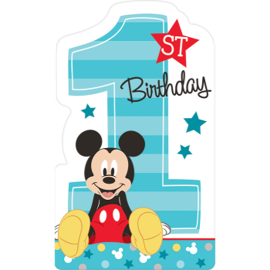 Picture of MICKEY'S FUN TO BE ONE - FOLDED INVITATIONS