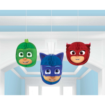 Picture of PJ MASKS - HONEYCOMB HANGING DECO
