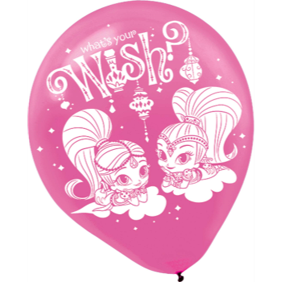 Picture of SHIMMER AND SHINE - 12" LATEX BALLOONS