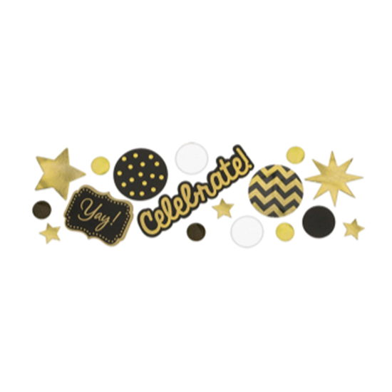 Image sur GOLD CELEBRATE CONFETTI VALUE PACK