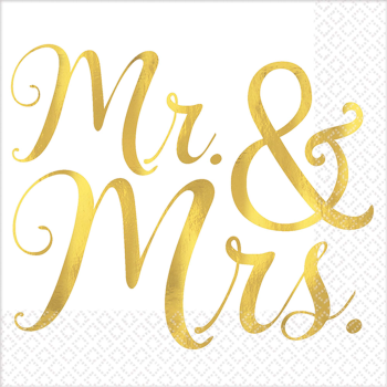 Image de MR & MRS HOT STAMP BN