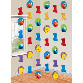 Image de ELMO TURNS 1 - STRING DECORATION